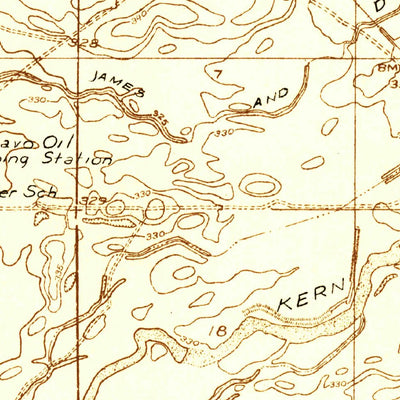 United States Geological Survey Stevens, CA (1929, 31680-Scale) digital map