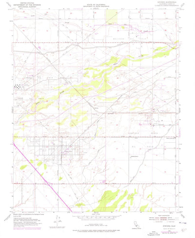 United States Geological Survey Stevens, CA (1954, 24000-Scale) digital map