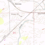 United States Geological Survey Stevens, CA (1954, 24000-Scale) digital map
