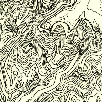 United States Geological Survey Stevens Canyon North, UT (1953, 24000-Scale) digital map