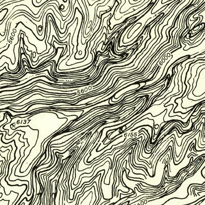 United States Geological Survey Stevens Canyon North, UT (1953, 24000-Scale) digital map