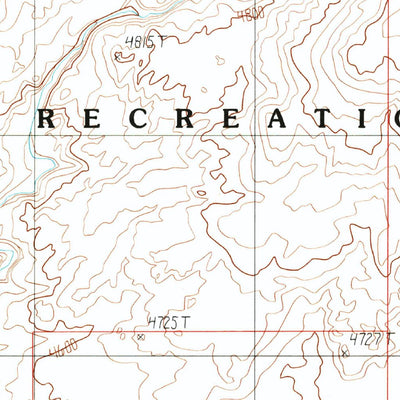 United States Geological Survey Stevens Canyon South, UT (1987, 24000-Scale) digital map
