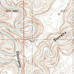 United States Geological Survey Stevens Canyon South, UT (1987, 24000-Scale) digital map