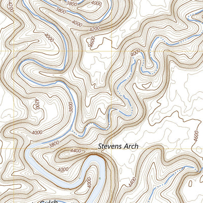 United States Geological Survey Stevens Canyon South, UT (2023, 24000-Scale) digital map