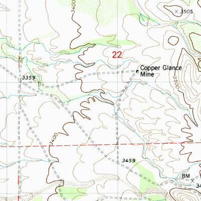 United States Geological Survey Stevens Mountain, AZ (1979, 24000-Scale) digital map