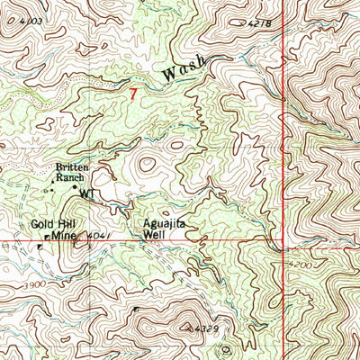 United States Geological Survey Stevens Mountain, AZ (1979, 24000-Scale) digital map