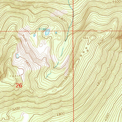 United States Geological Survey Stevens Pass, WA (1965, 24000-Scale) digital map