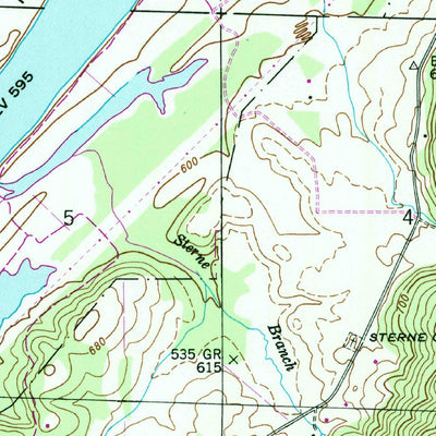 United States Geological Survey Stevenson, AL (1947, 24000-Scale) digital map