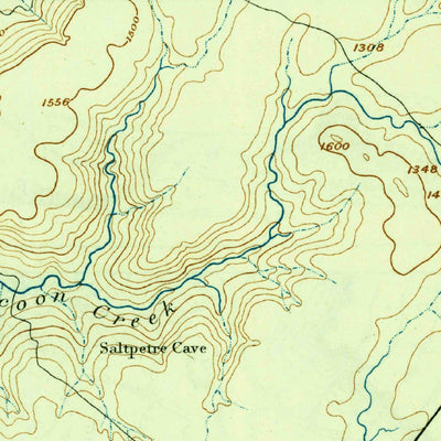 United States Geological Survey Stevenson, AL-GA-TN (1895, 125000-Scale) digital map