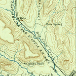 United States Geological Survey Stevenson, AL-GA-TN (1895, 125000-Scale) digital map