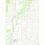 United States Geological Survey Stevensville, MT (1967, 24000-Scale) digital map