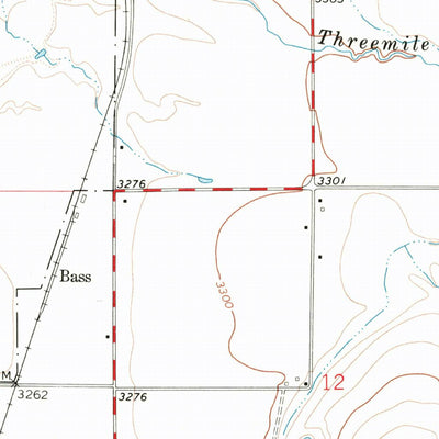 United States Geological Survey Stevensville, MT (1967, 24000-Scale) digital map