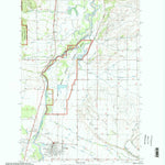 United States Geological Survey Stevensville, MT (1998, 24000-Scale) digital map