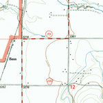 United States Geological Survey Stevensville, MT (1998, 24000-Scale) digital map