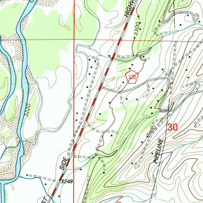 United States Geological Survey Stevensville, MT (1998, 24000-Scale) digital map