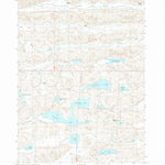 United States Geological Survey Steverson Lake, NE (1987, 24000-Scale) digital map