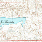 United States Geological Survey Steverson Lake, NE (1987, 24000-Scale) digital map