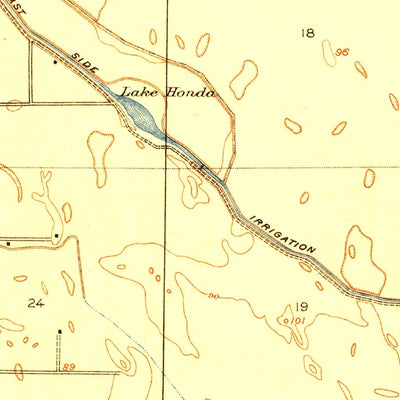 United States Geological Survey Stevinson, CA (1918, 31680-Scale) digital map