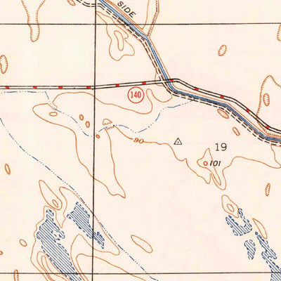 United States Geological Survey Stevinson, CA (1948, 24000-Scale) digital map