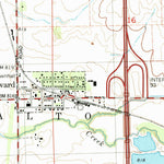 United States Geological Survey Steward, IL (1993, 24000-Scale) digital map