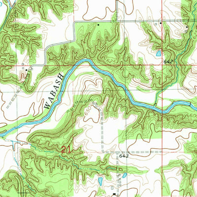 United States Geological Survey Stewardson East, IL (1981, 24000-Scale) digital map
