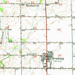 United States Geological Survey Stewardson, IL (1947, 62500-Scale) digital map