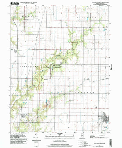 United States Geological Survey Stewardson West, IL (1998, 24000-Scale) digital map