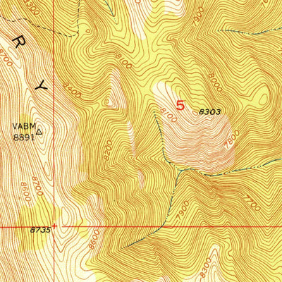 United States Geological Survey Stewart Flat, ID (1951, 24000-Scale) digital map