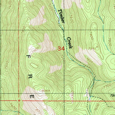 United States Geological Survey Stewart Flat, ID (1999, 24000-Scale) digital map