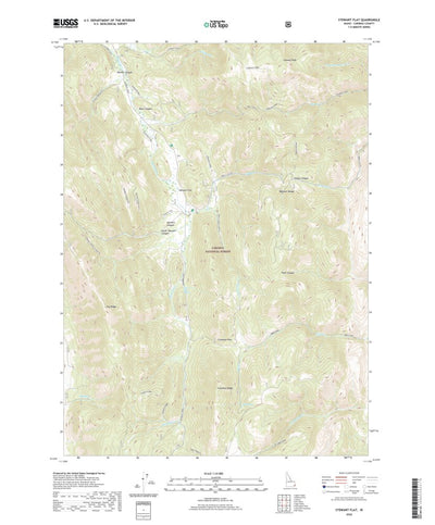 United States Geological Survey Stewart Flat, ID (2020, 24000-Scale) digital map