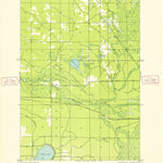 United States Geological Survey Stewart Lake, MI (1933, 31680-Scale) digital map
