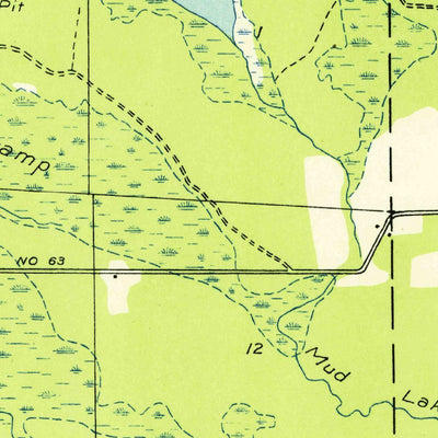 United States Geological Survey Stewart Lake, MI (1933, 31680-Scale) digital map