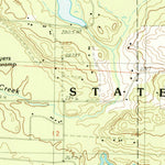 United States Geological Survey Stewart Lake, MI (1987, 24000-Scale) digital map