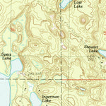 United States Geological Survey Stewart Lake, MI (1987, 24000-Scale) digital map