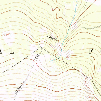 United States Geological Survey Stewart Peak, CO (1965, 24000-Scale) digital map