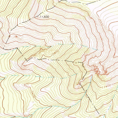 United States Geological Survey Stewart Peak, CO (1965, 24000-Scale) digital map