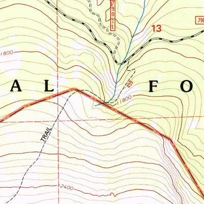 United States Geological Survey Stewart Peak, CO (2001, 24000-Scale) digital map