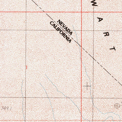 United States Geological Survey Stewart Valley, CA-NV (1984, 24000-Scale) digital map