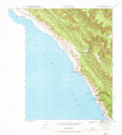 United States Geological Survey Stewarts Point, CA (1943, 24000-Scale) digital map