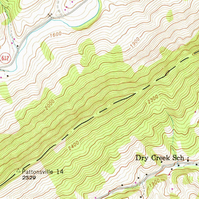 United States Geological Survey Stickleyville, VA (1946, 24000-Scale) digital map
