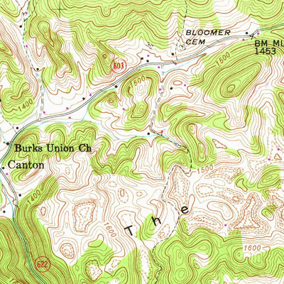 United States Geological Survey Stickleyville, VA (1946, 24000-Scale) digital map