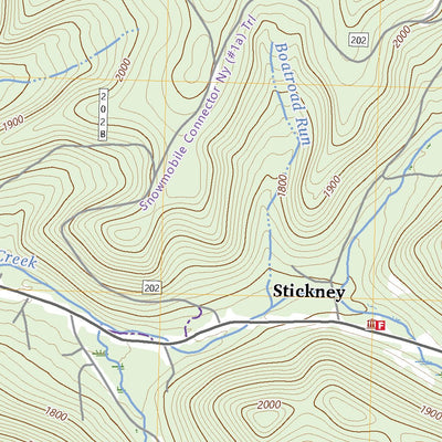 United States Geological Survey Stickney, PA (2023, 24000-Scale) digital map