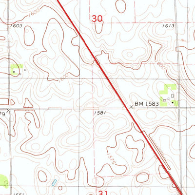 United States Geological Survey Stickney, SD (1980, 24000-Scale) digital map