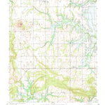 United States Geological Survey Stidham, OK (1963, 24000-Scale) digital map