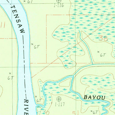 United States Geological Survey Stiggins Lake, AL (1983, 24000-Scale) digital map