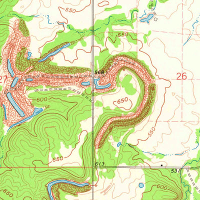 United States Geological Survey Stigler East, OK (1962, 24000-Scale) digital map