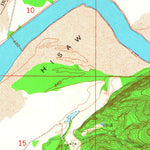 United States Geological Survey Stigler NE, OK (1964, 24000-Scale) digital map