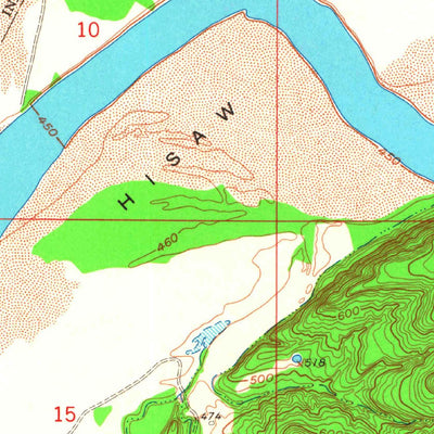 United States Geological Survey Stigler NE, OK (1964, 24000-Scale) digital map
