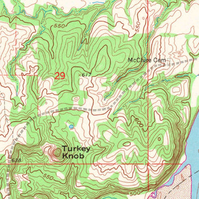 United States Geological Survey Stigler West, OK (1962, 24000-Scale) digital map
