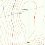 United States Geological Survey Stiles NW, TX (1970, 24000-Scale) digital map